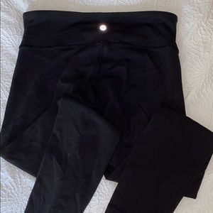 Lululemon wunder under leggings size 8